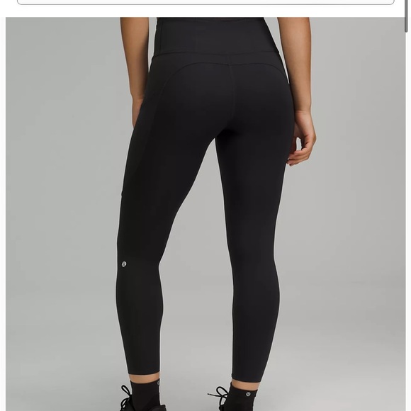 Lululemon Fast and Free High-Rise Tight 25" Black - Picture 6 of 6